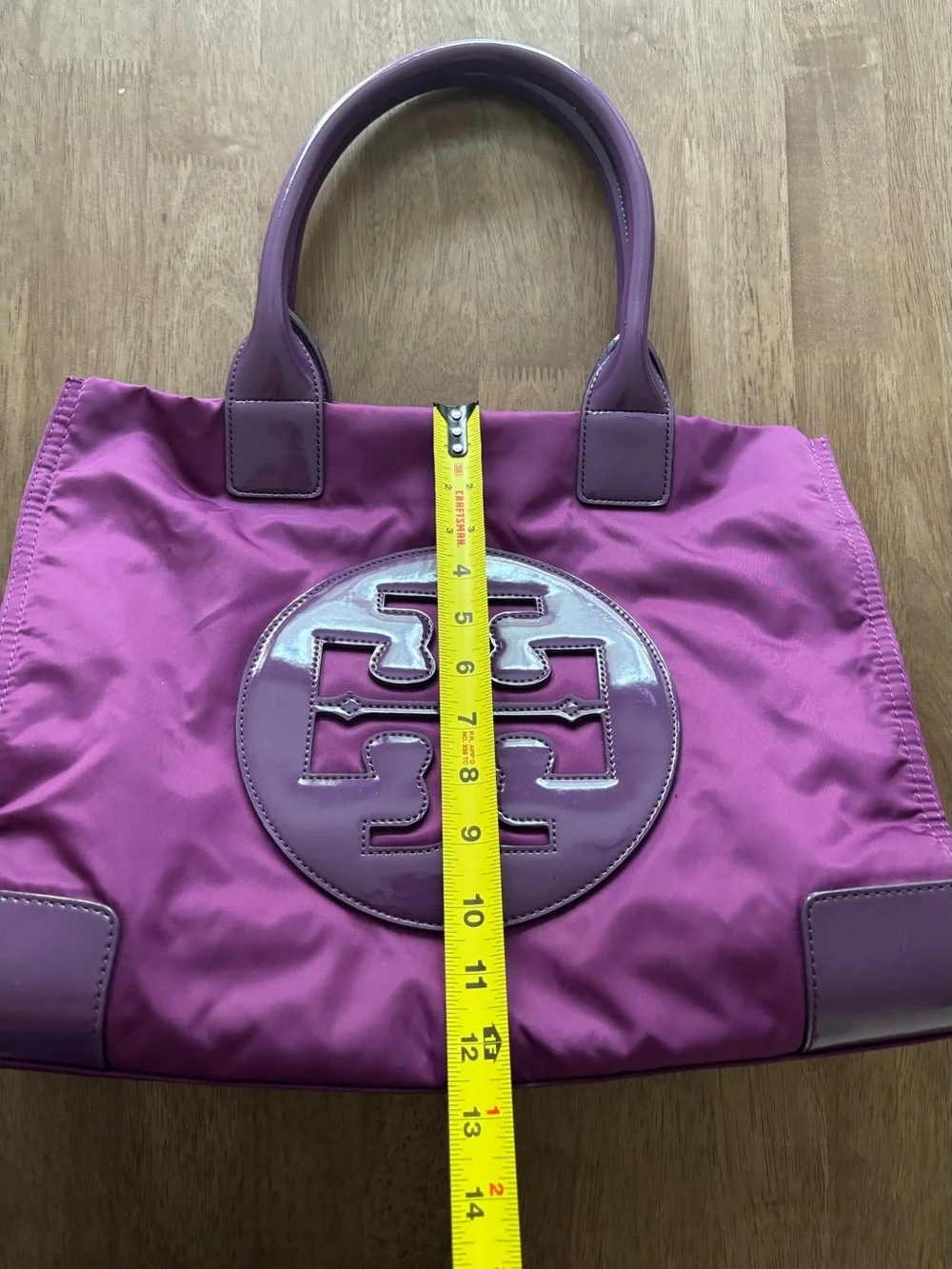 Tory Burch Purple Patent Tote - Color Discontinued
